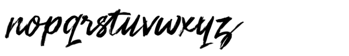 Zenghief Font LOWERCASE