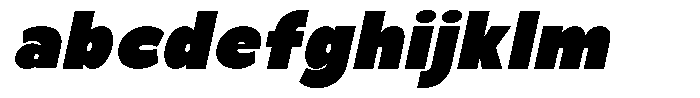 Zenic Italic FONT