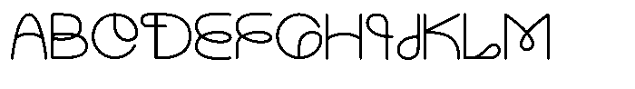 Zenicka Font UPPERCASE