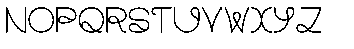 Zenicka Font UPPERCASE