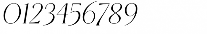 Zenoa Regular Italic Font OTHER CHARS