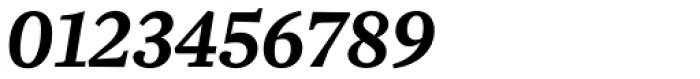 Zenon Medium Italic Font OTHER CHARS