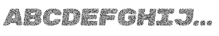 Zenova Blot Italic Font