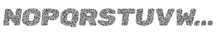 Zenova Blot Italic Font LOWERCASE