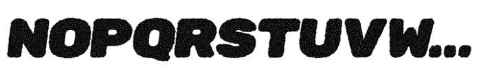 Zenova Cookie Italic Rough Font UPPERCASE