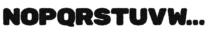 Zenova Cookie Rough Font UPPERCASE