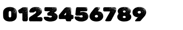 Zenova Grungy Rough Font OTHER CHARS