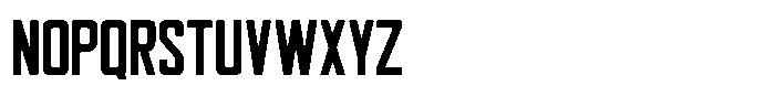 Zenphoria Bold Font LOWERCASE