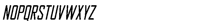 Zenphoria Italic Font LOWERCASE