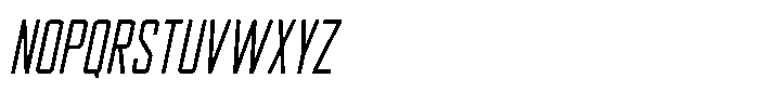 Zenphoria Light Light Italic Font LOWERCASE