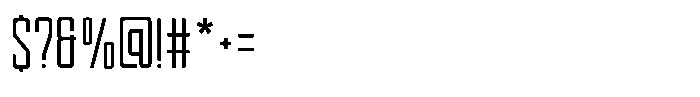 Zenphoria -Light Light Font OTHER CHARS