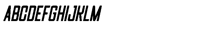 Zenphoria Semi Bold Semi Bold Italic Font UPPERCASE