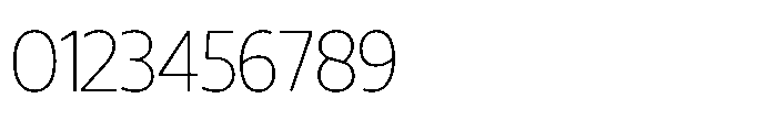 Zenqium Zenquim Thin Font OTHER CHARS