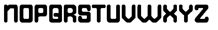 Zentronix Font UPPERCASE