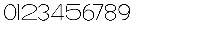 Zenvora Extra Light Font OTHER CHARS