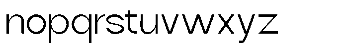 Zenvora Light Font LOWERCASE
