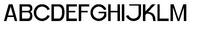 Zenvora Medium Font UPPERCASE