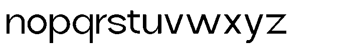 Zenvora Regular Font LOWERCASE