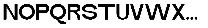 Zenvora Semi Bold Font UPPERCASE