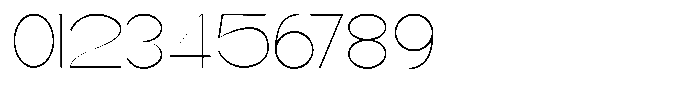 Zenvora Thin Font OTHER CHARS