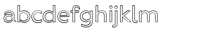 Zenwill Extra Light Outline FONT