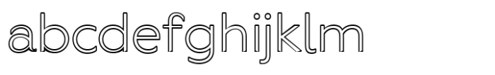Zenwill Thin Outline FONT
