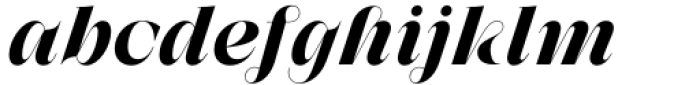 Zermatt Bold Italic Font LOWERCASE