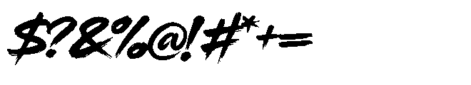 Zero Beyond Font OTHER CHARS