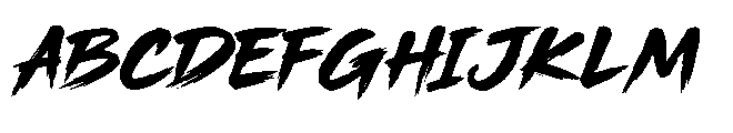 Zero Beyond Font UPPERCASE