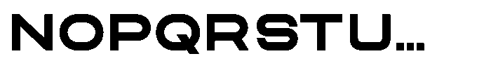 Zero Neue Black Font UPPERCASE