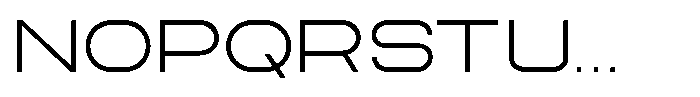 Zero Neue Light Font UPPERCASE