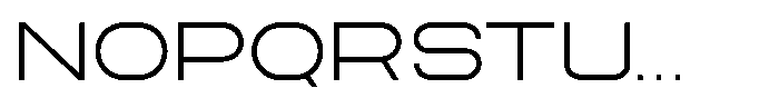Zero Neue Light Font LOWERCASE