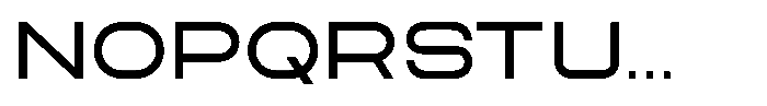 Zero Neue Regular Font UPPERCASE