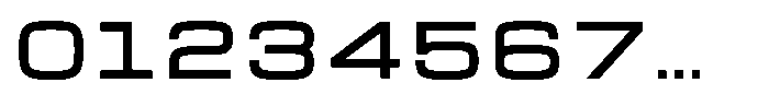 Zero Neue Semi Bold Font OTHER CHARS