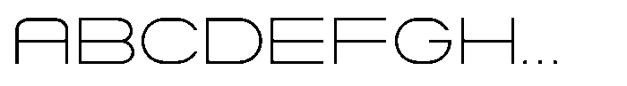 Zero Neue Thin FONT