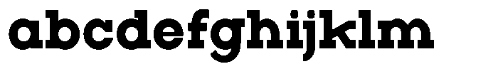 Zero Slab Black Semi Condensed FONT