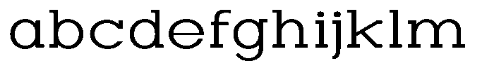 Zero Slab Light Expanded FONT