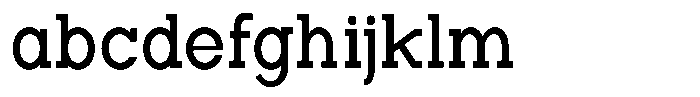 Zero Slab Medium Semi Condensed FONT