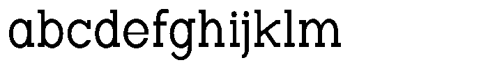 Zero Slab Semi Condensed FONT