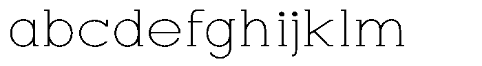 Zero Slab Thin Expanded FONT
