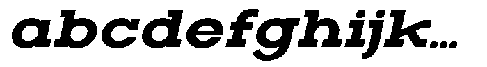 Zero Slab Zero Slab-Ext Bold Sem Exp Slant FONT