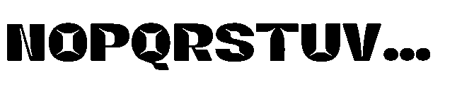 Zeroarea Font LOWERCASE