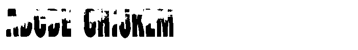 Zerrrox Regular Font UPPERCASE