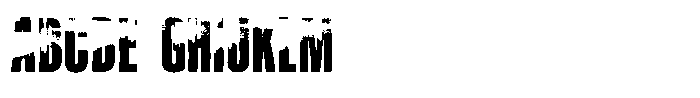 Zerrrox Regular FONT