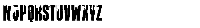 Zerrrox Vector Font LOWERCASE