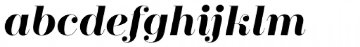 Zesta Bold Italic Font LOWERCASE