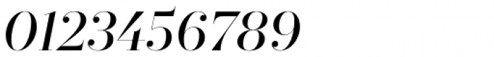 Zesta Italic Font OTHER CHARS