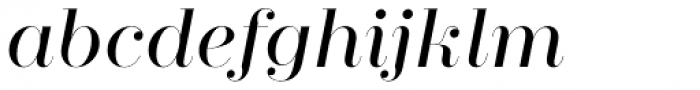Zesta Italic Font LOWERCASE