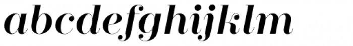 Zesta Medium Italic Font LOWERCASE