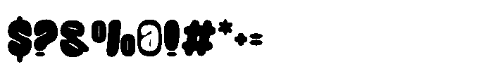 Zesto Font OTHER CHARS